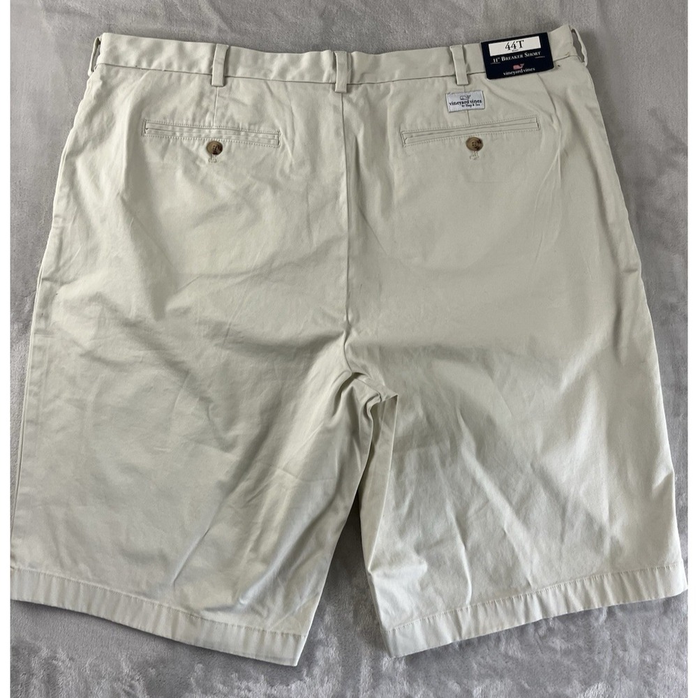Vineyard Vines Breaker Shorts Men 44T Stone Bermuda Stretch Golf Preppy NWT - Picture 2 of 16